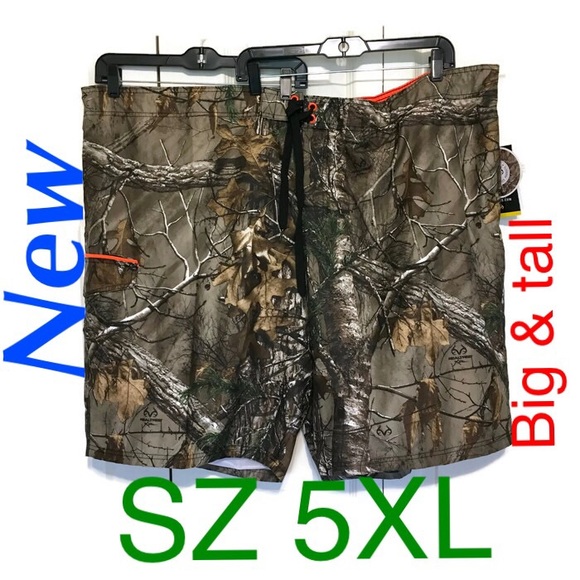 realtree camo swim trunks